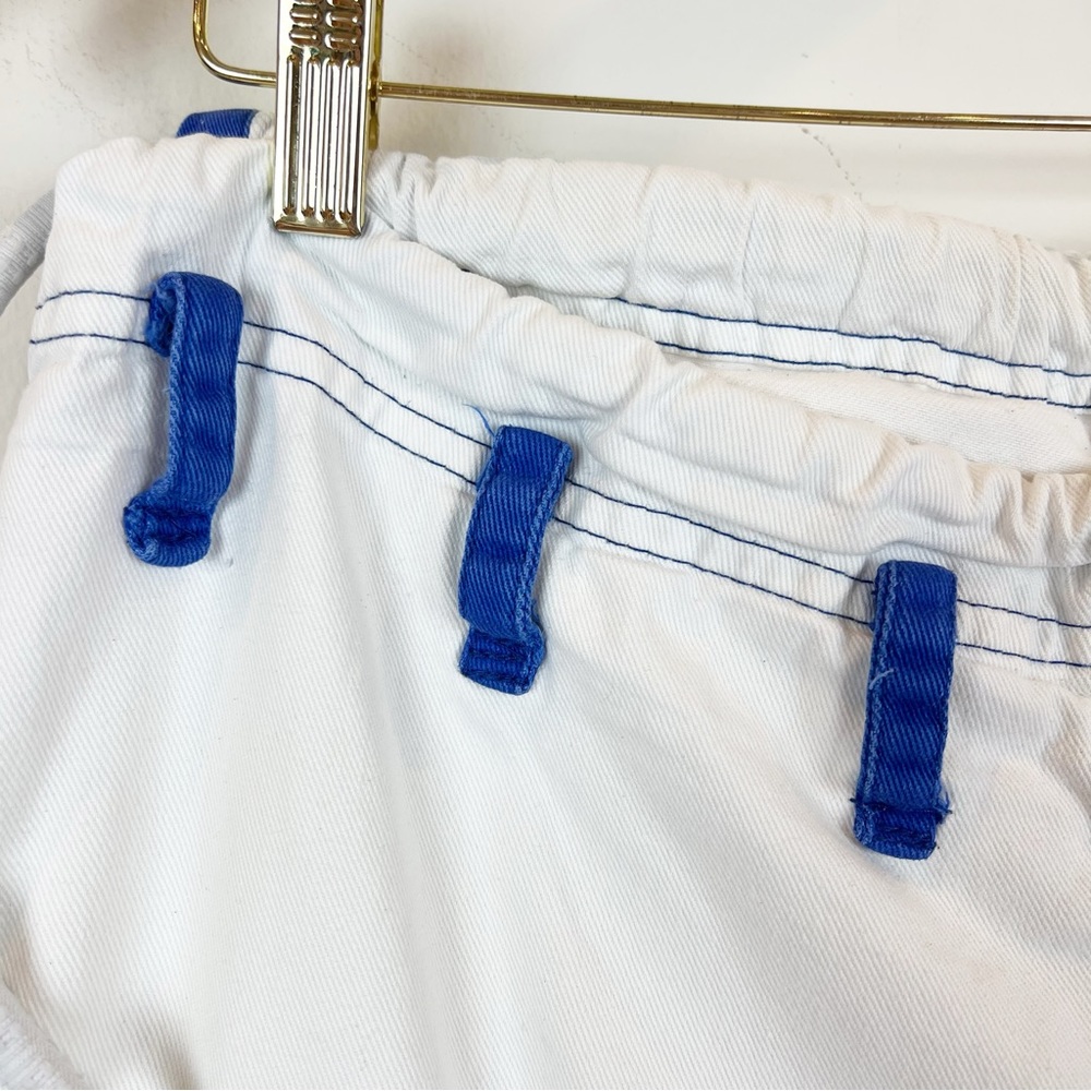 White Jiu Jitsu Gi with Blue Accents - Picture 11 of 16